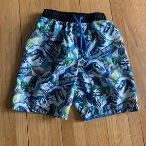 Jurassic Park swim trunks